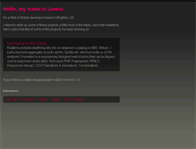 Tablet Screenshot of jameswragg.com